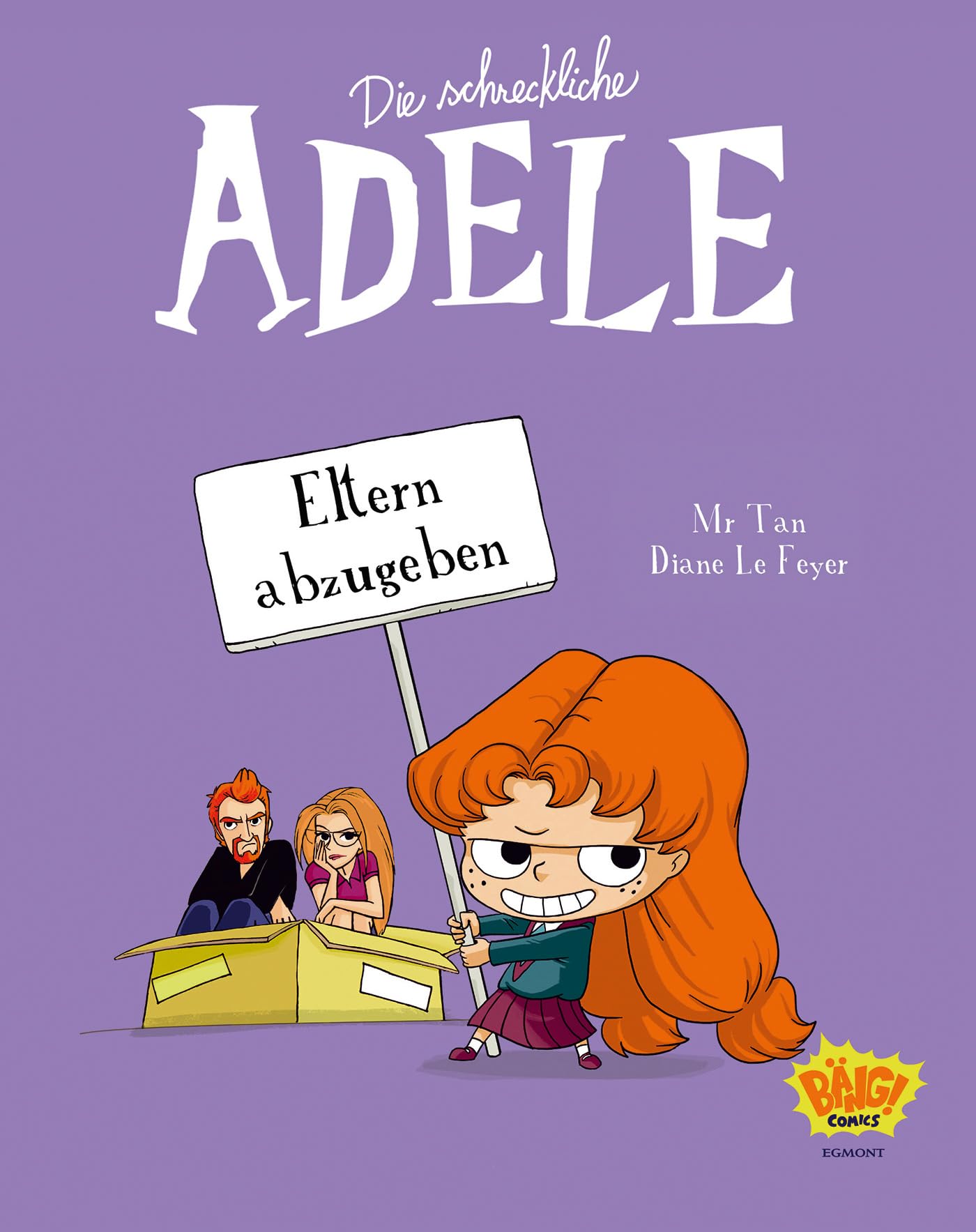 jaquette album Die schreckliche Adele 08: Eltern abzugeben