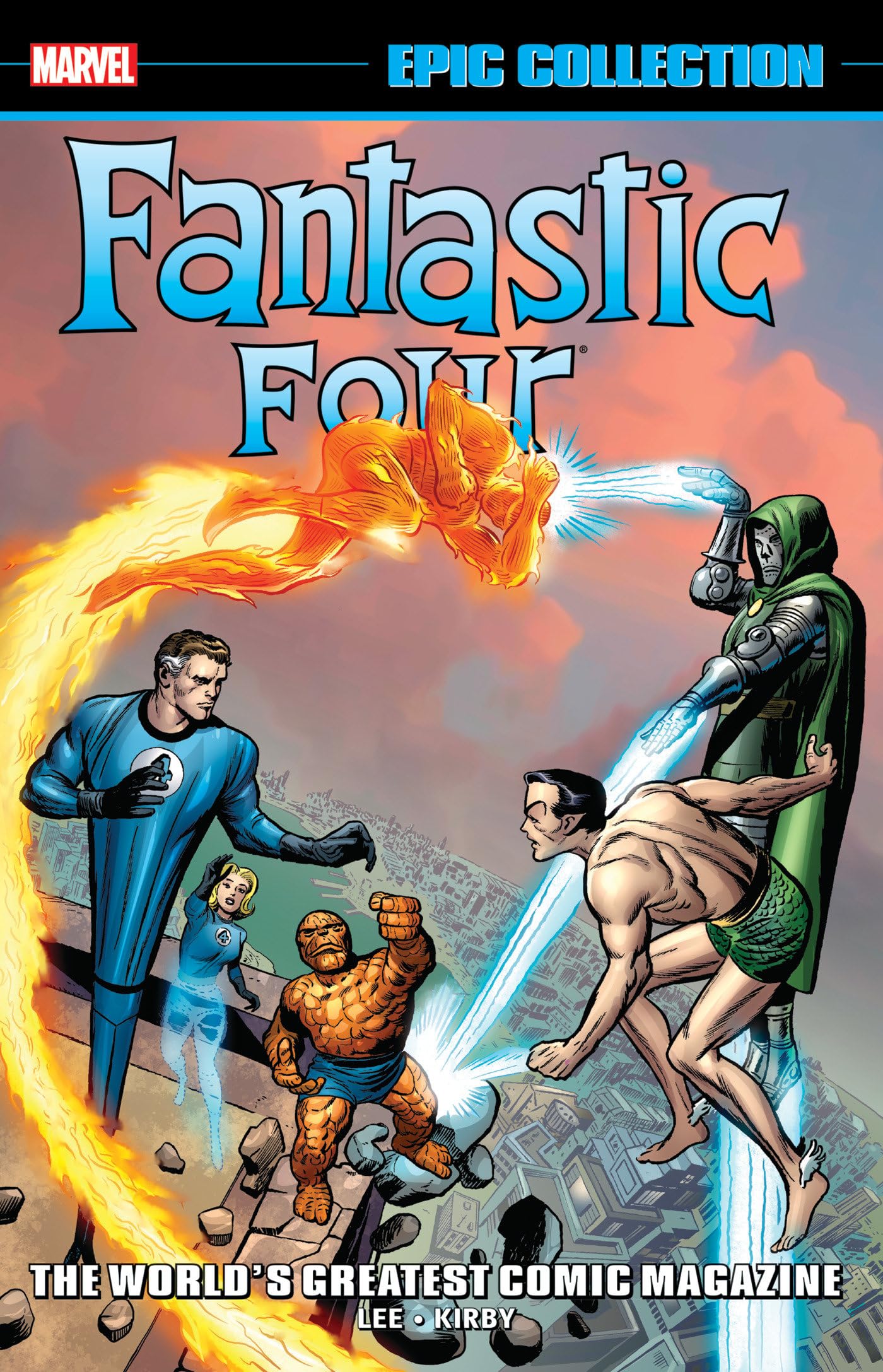 jaquette album FANTASTIC FOUR EPIC COLLECTION: WORLD'S GREATEST COMIC MAGAZINE [NEW PRINTING 2]