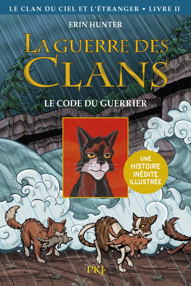 jaquette album La guerre des Clans illustrée, cycle IV - tome 02 : Le code du guerrier