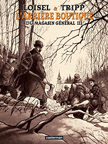 jaquette album L'arrière Boutique Du Magasin Général Tome 3 - Les Hommes - Artbook