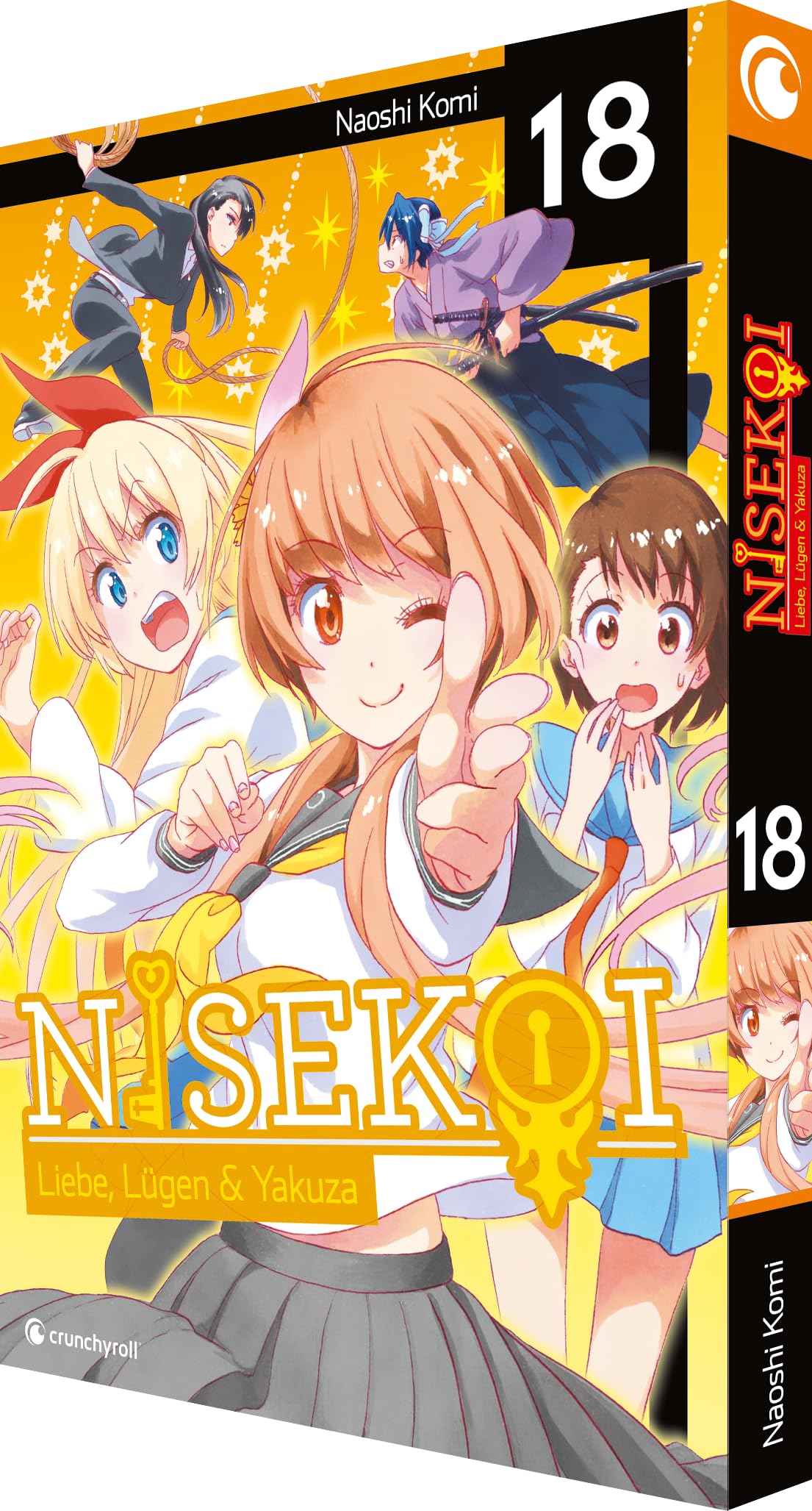 jaquette album Nisekoi 18: Liebe, Lügen & Yakuza