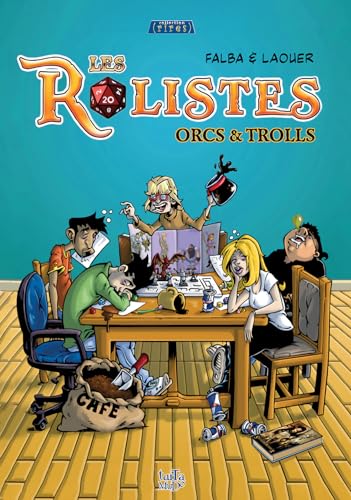 jaquette album Les Rôlistes - Orcs And Trolls