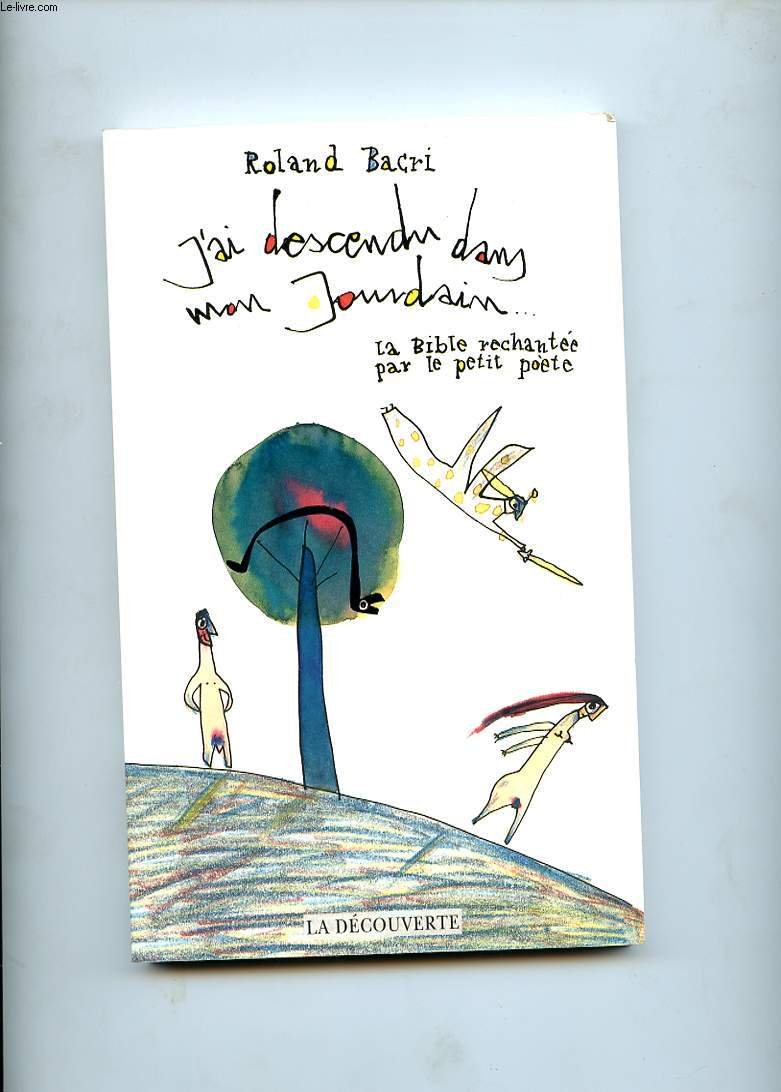 jaquette album J'ai descendu dans mon Jourdain. la Bible rechantée par le petit poète