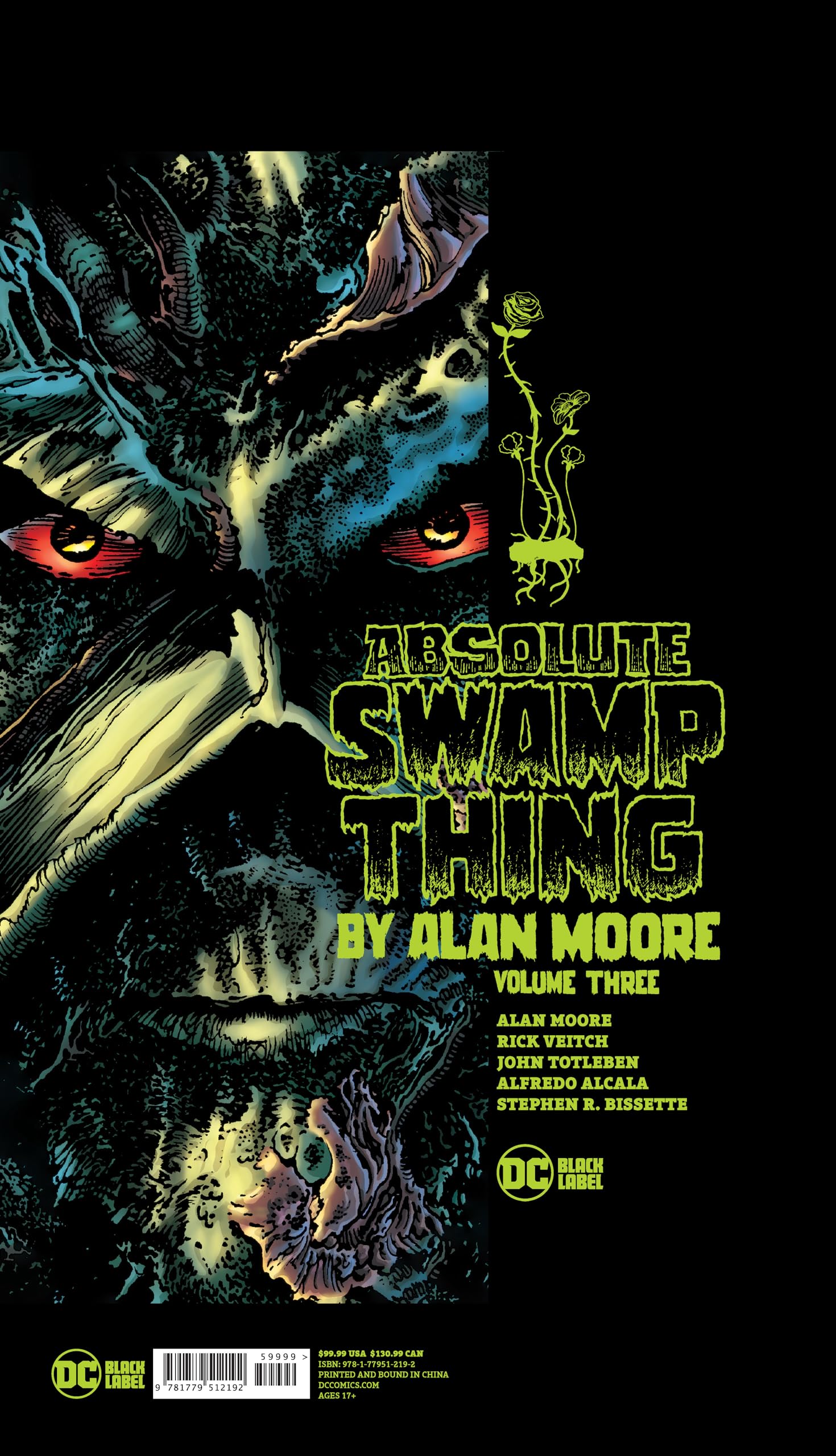 jaquette album Absolute Swamp Thing by Alan Moore Vol. 3