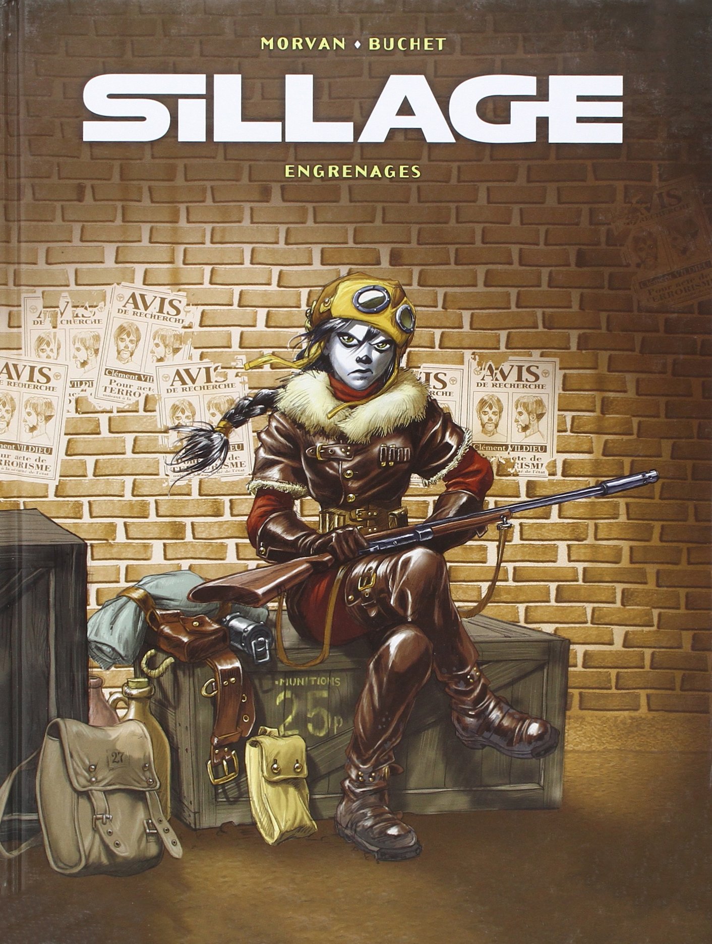jaquette album SILLAGE. Tome 3 : Engrenages