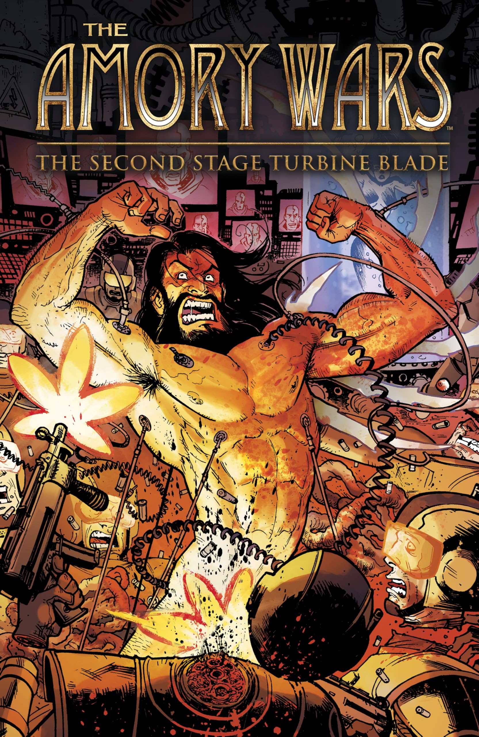 jaquette album The Amory Wars: The Second Stage Turbine Blade