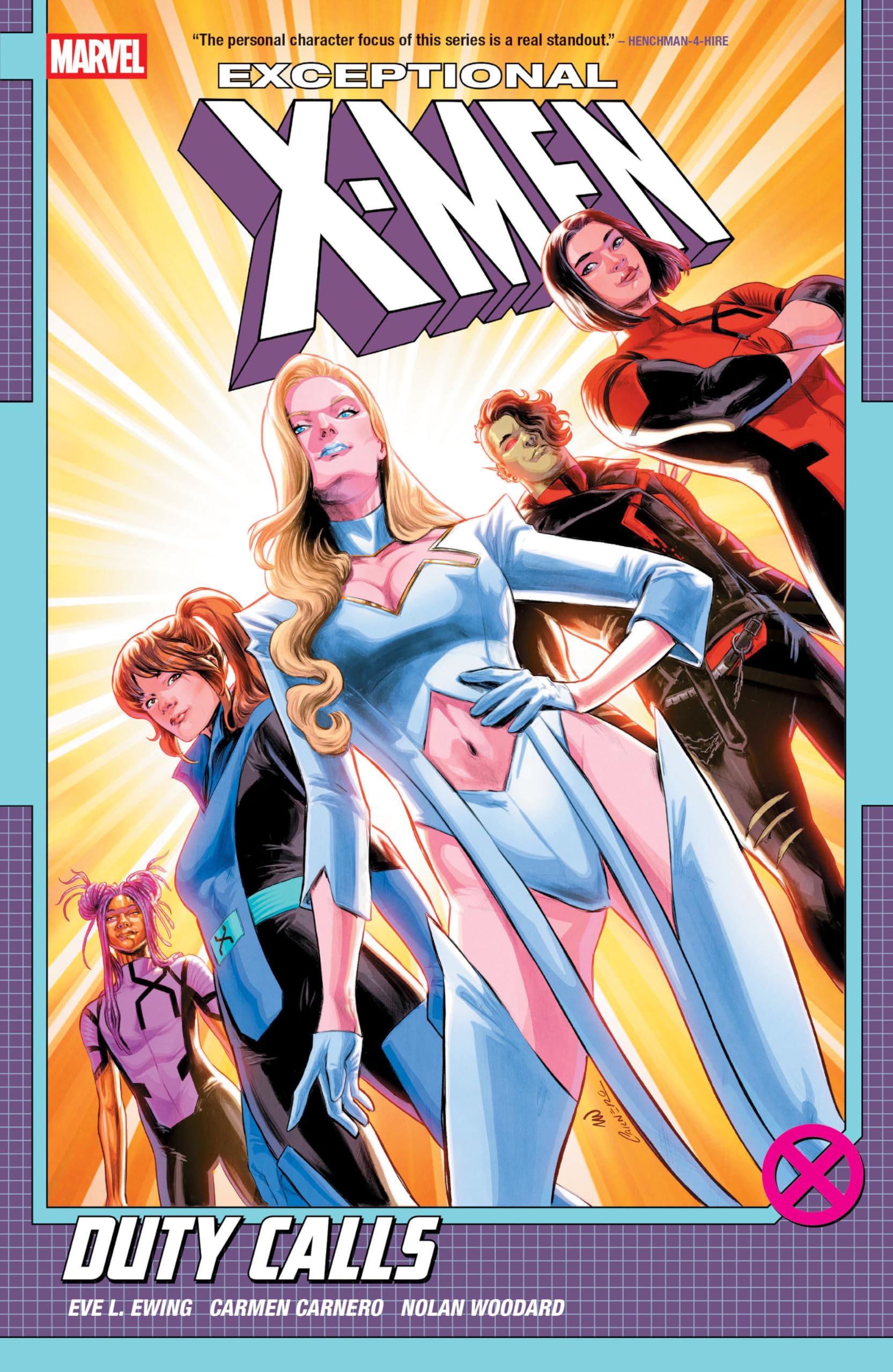 jaquette album EXCEPTIONAL X-MEN BY EVE L. EWING VOL. 1: DUTY CALLS