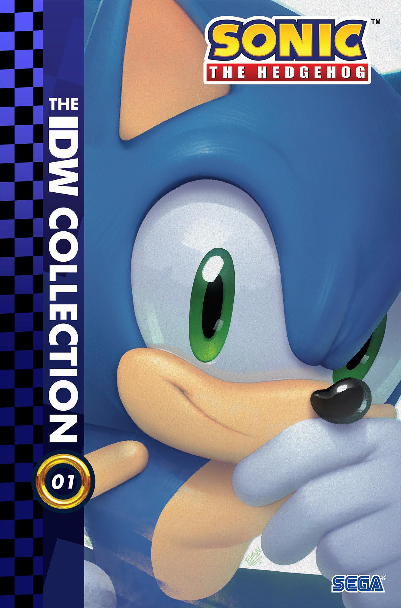 jaquette album Sonic the Hedgehog: The IDW Collection, Vol. 1