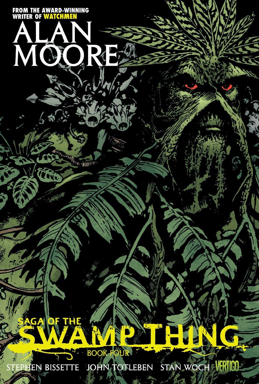 jaquette album Saga of the Swamp Thing Book Four