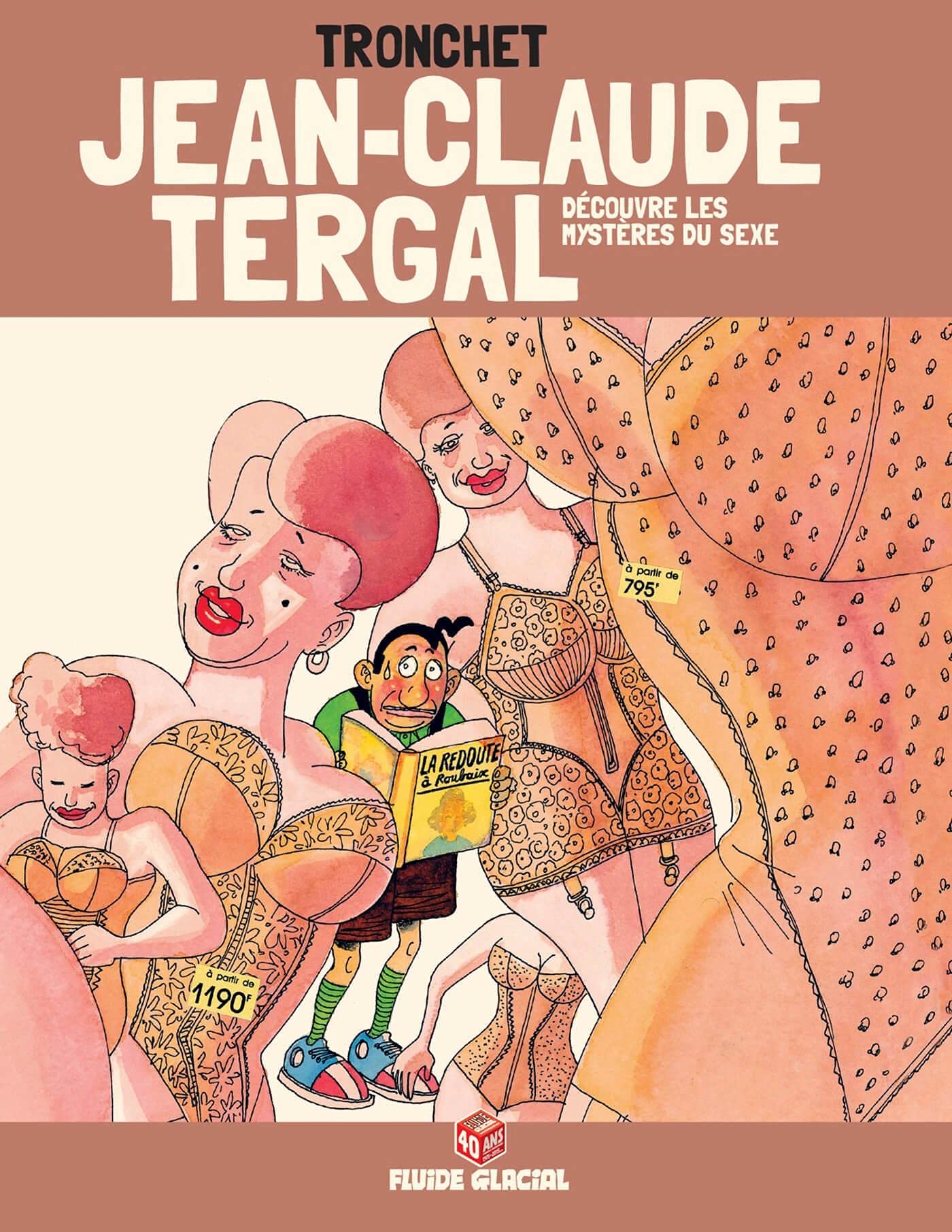 jaquette album Jean-Claude Tergal - Tome 05 - Découvre les mystères du sexe (Edition 40 ans)