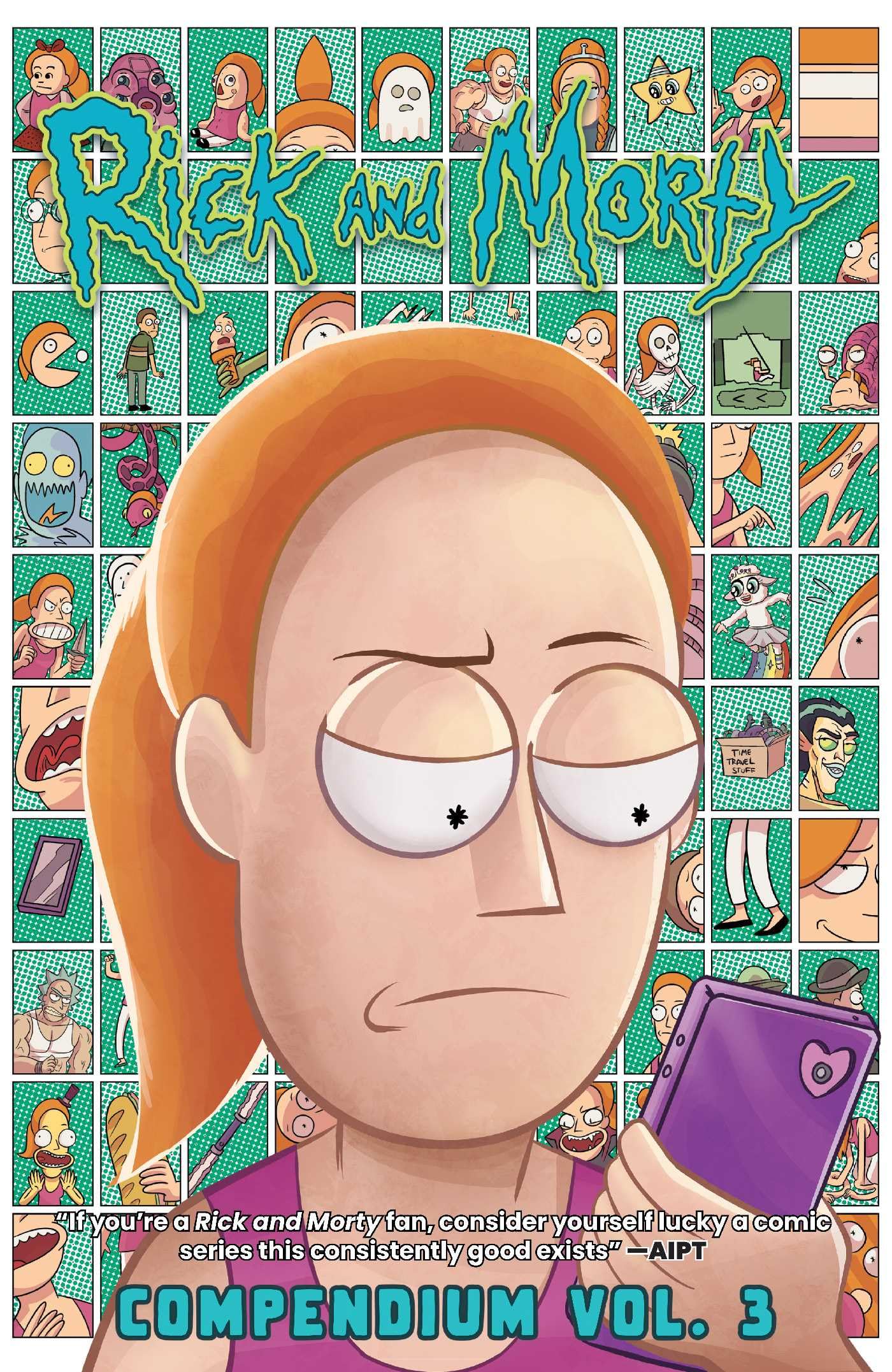 jaquette album Rick and Morty Compendium Vol. 3