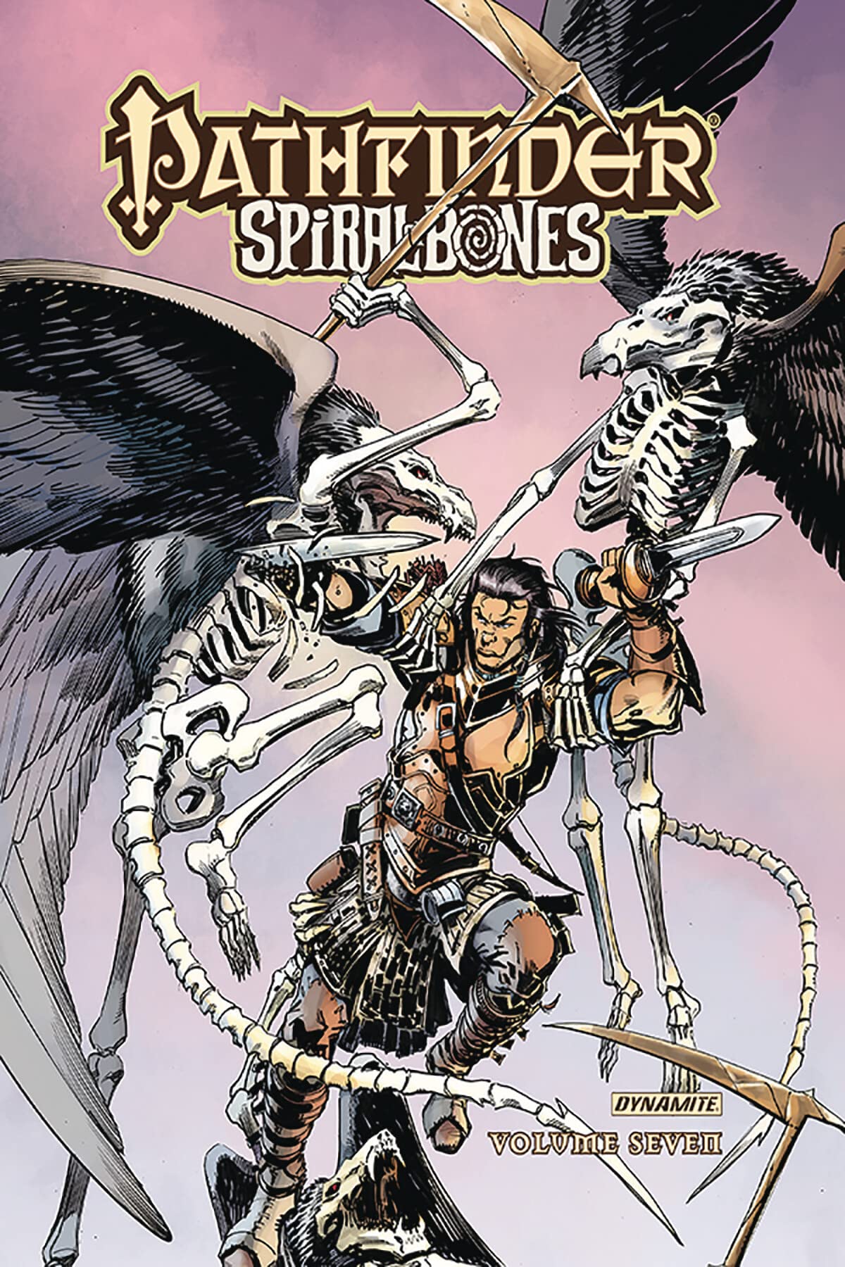 jaquette album Pathfinder: Spiral of Bones HC