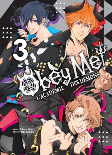 jaquette album Obey Me - L'académie des démons - Tome 3