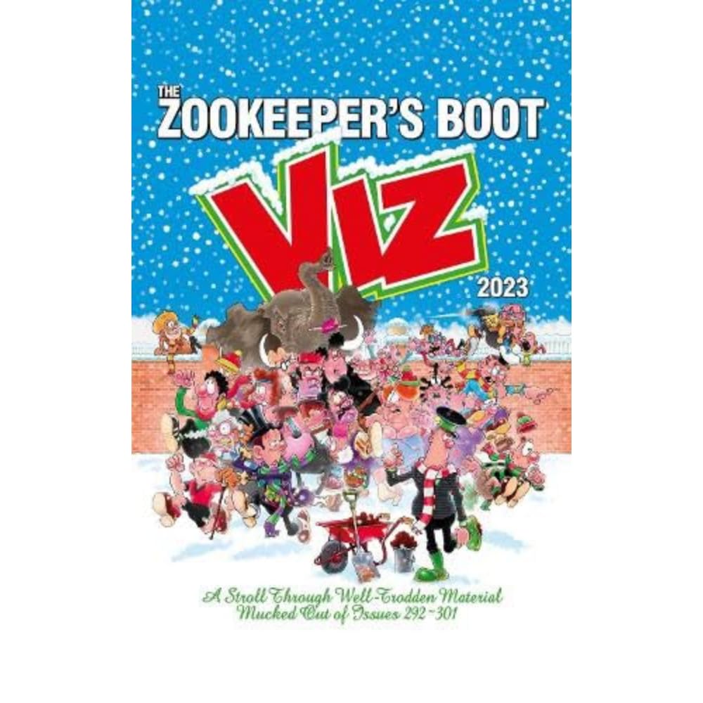 jaquette album Viz Annual 2023: The Zookeeper's Boot: Cobbled Together from the Best Bits of Issues 292 - 301