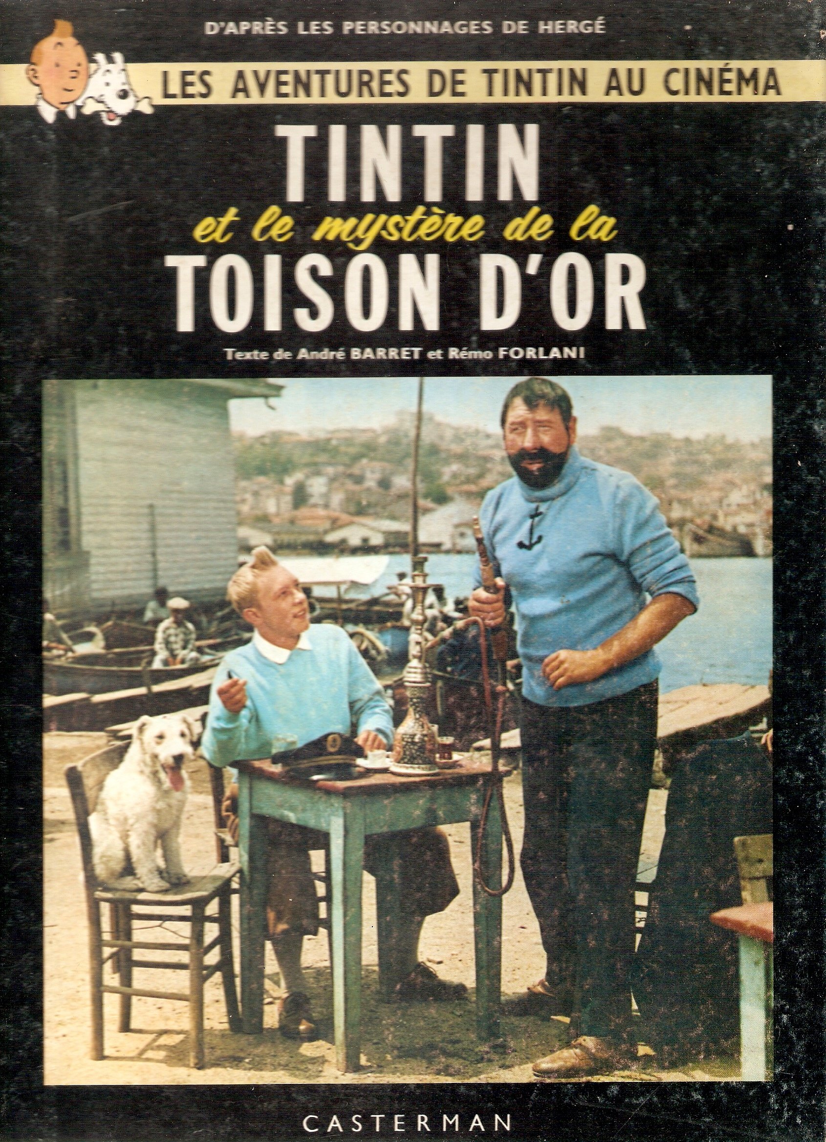 jaquette album Tintin et le mystere de la toison d'or