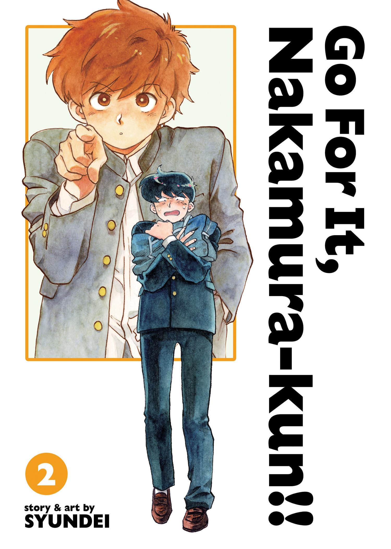 jaquette livre Go For It, Nakamura-kun!! Vol. 2 (New Edition Rerelease)