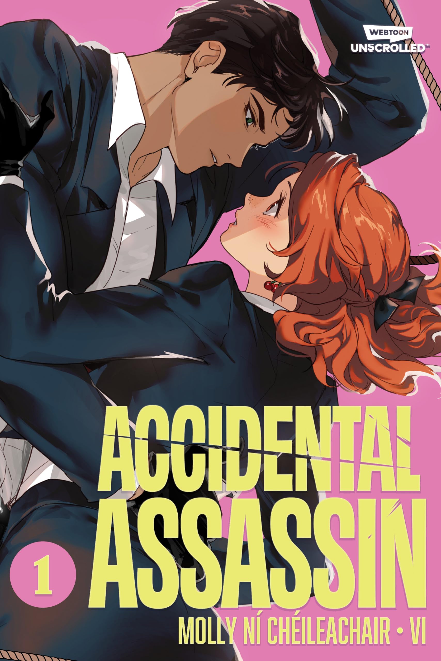 jaquette album Accidental Assassin, Vol. 1: A WEBTOON Unscrolled Graphic Novel