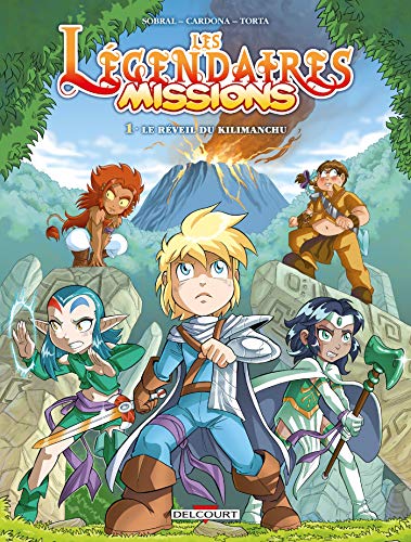 jaquette album Légendaires (les) - Missions - Tome 1 : Le réveil du Kilimanchu