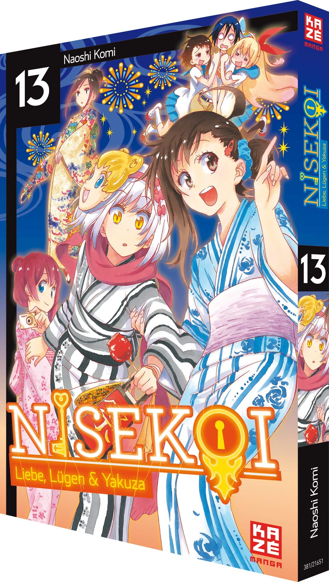 jaquette album Nisekoi 13: Liebe, Lügen & Yakuza