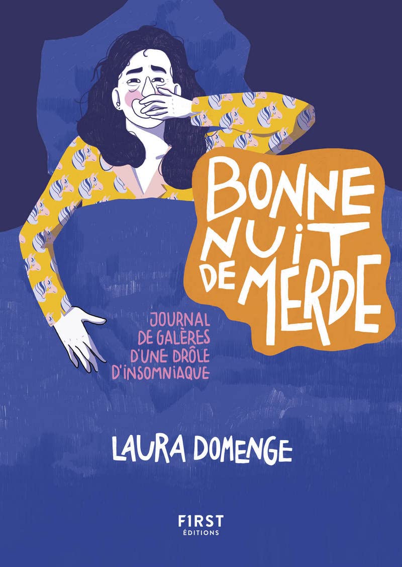 jaquette album Bonne nuit de merde ! - Journal de galères d'une drôle d'insomniaque