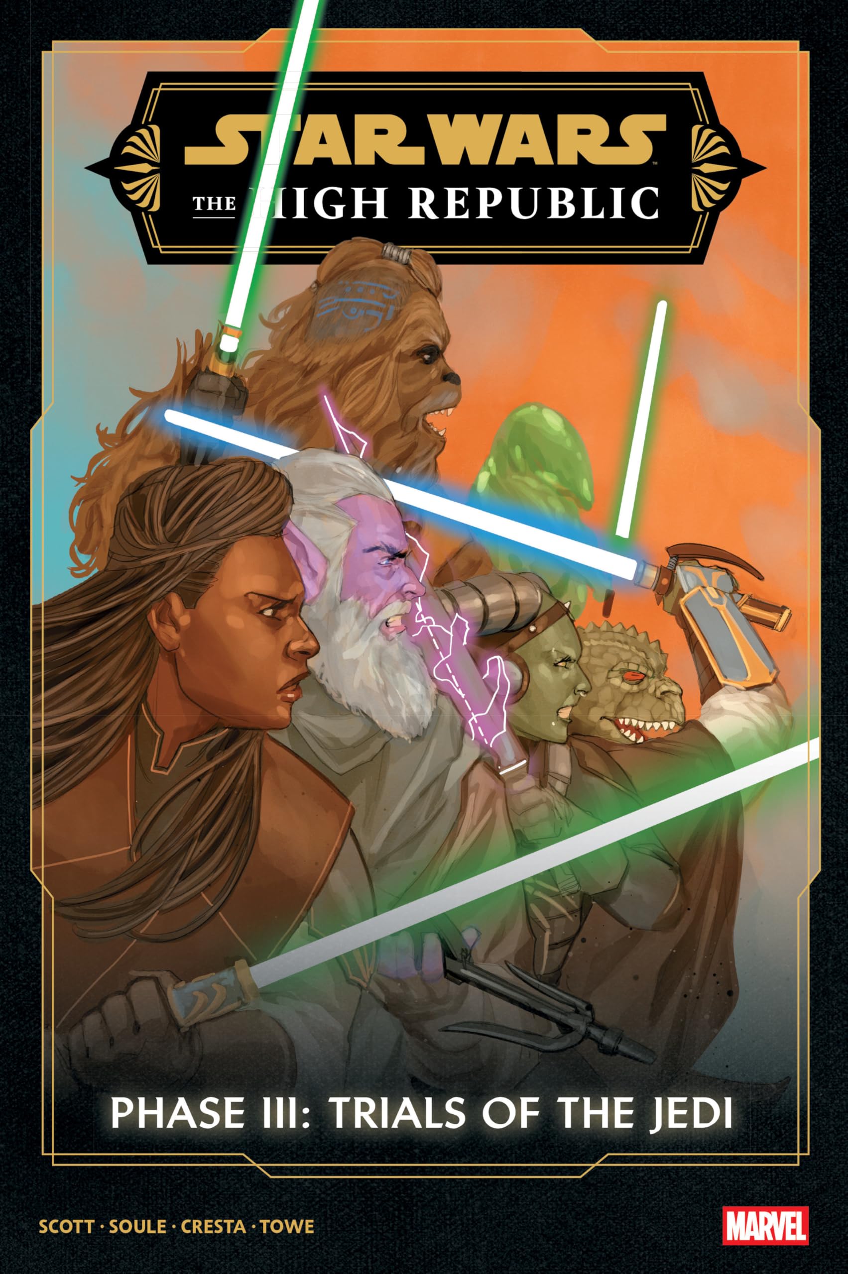 jaquette album Star Wars: The High Republic Phase III - Trials Of The Jedi Omnibus Phil Noto Cover