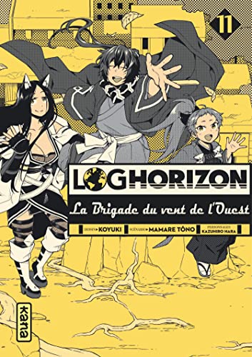 jaquette album Log Horizon - La Brigade du Vent de l'Ouest - Tome 11