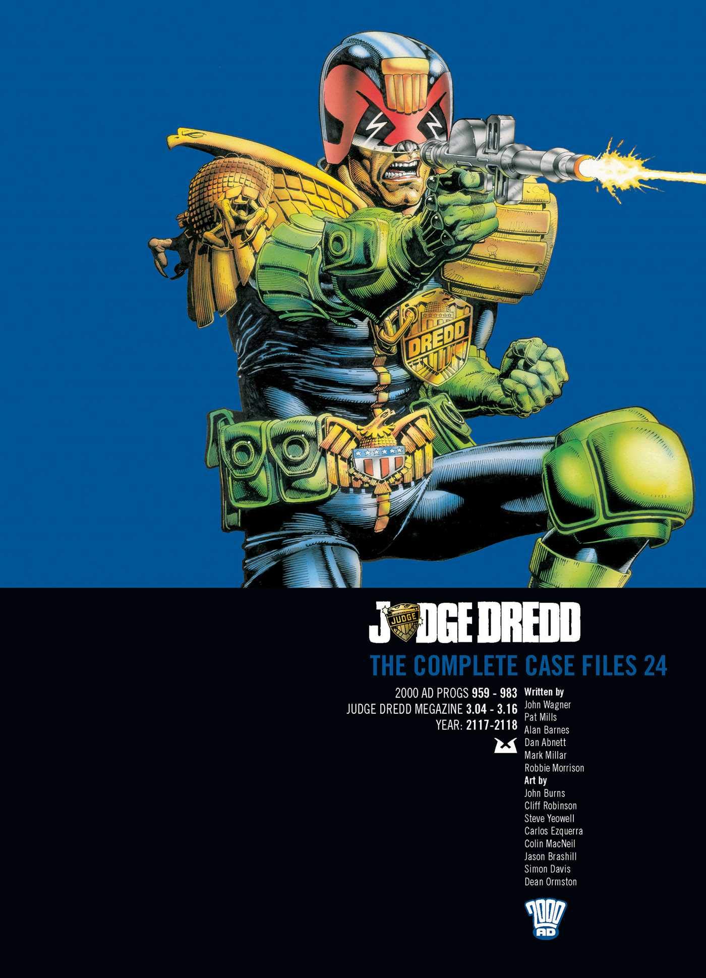 jaquette album Judge Dredd: The Complete Case Files 24 (Volume 24)