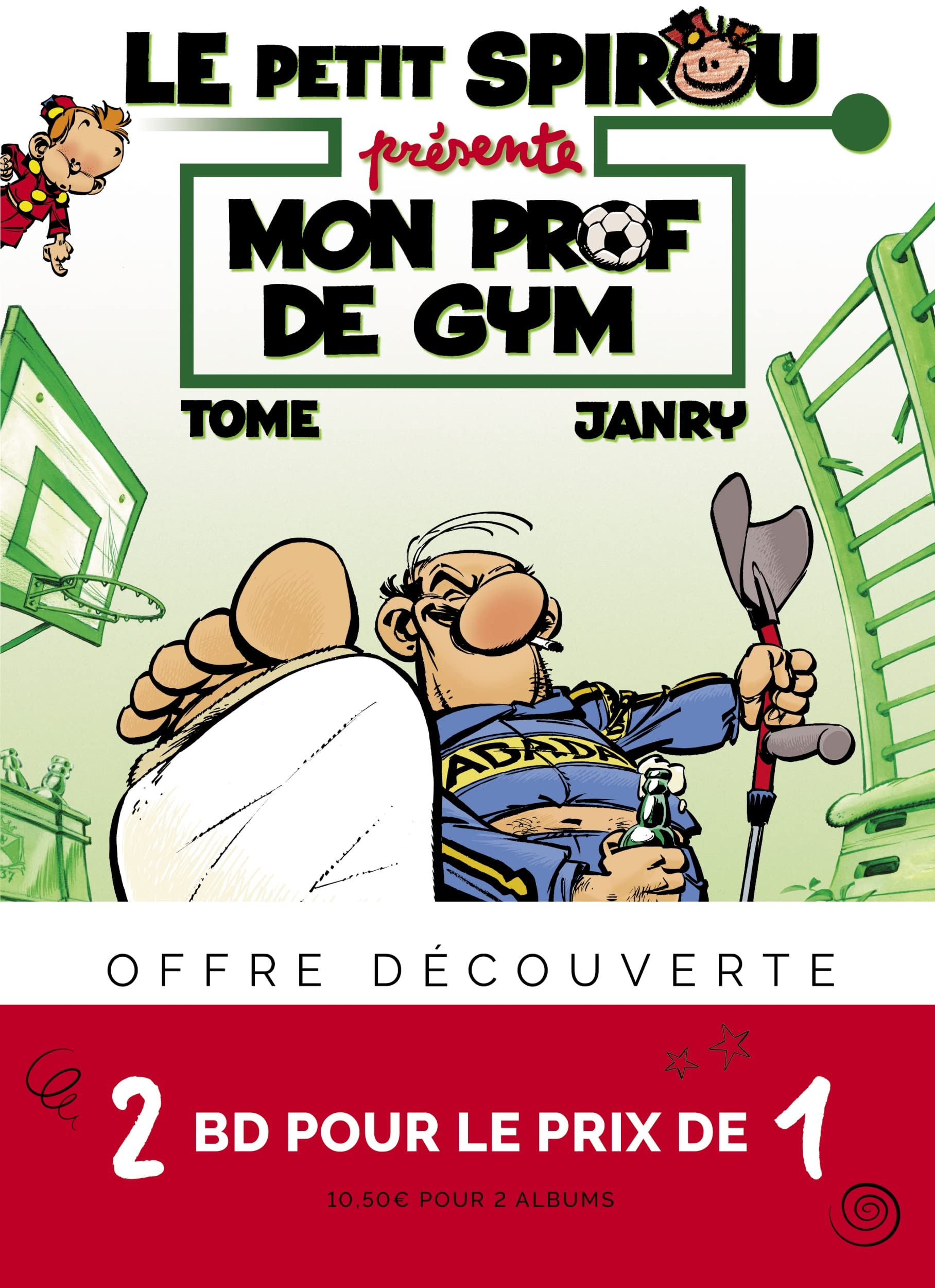 jaquette album Bi-pack T5 + T1 (offert) Le Petit Spirou Présente... / Edition spéciale