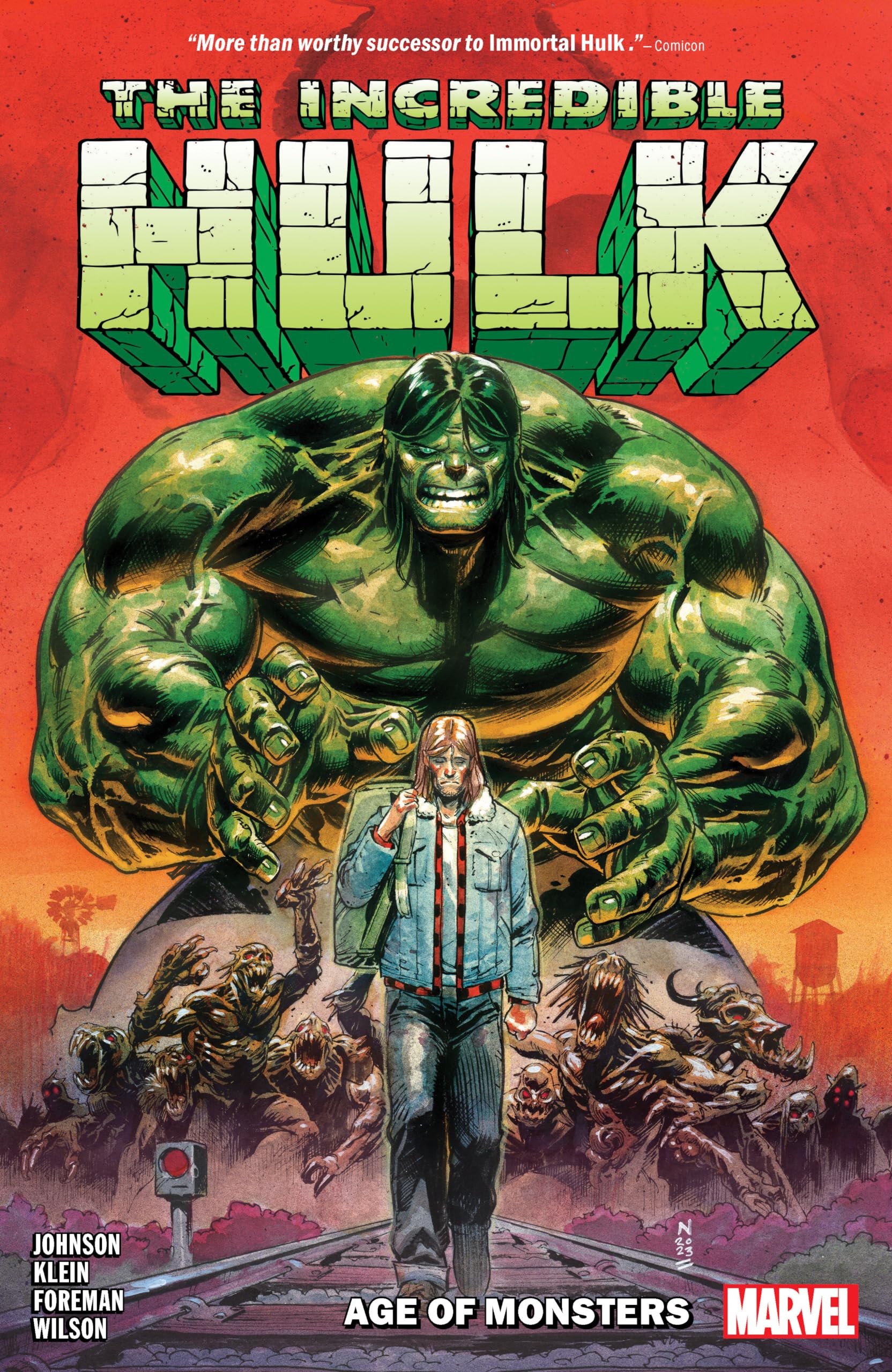 jaquette album INCREDIBLE HULK VOL. 1: AGE OF MONSTERS