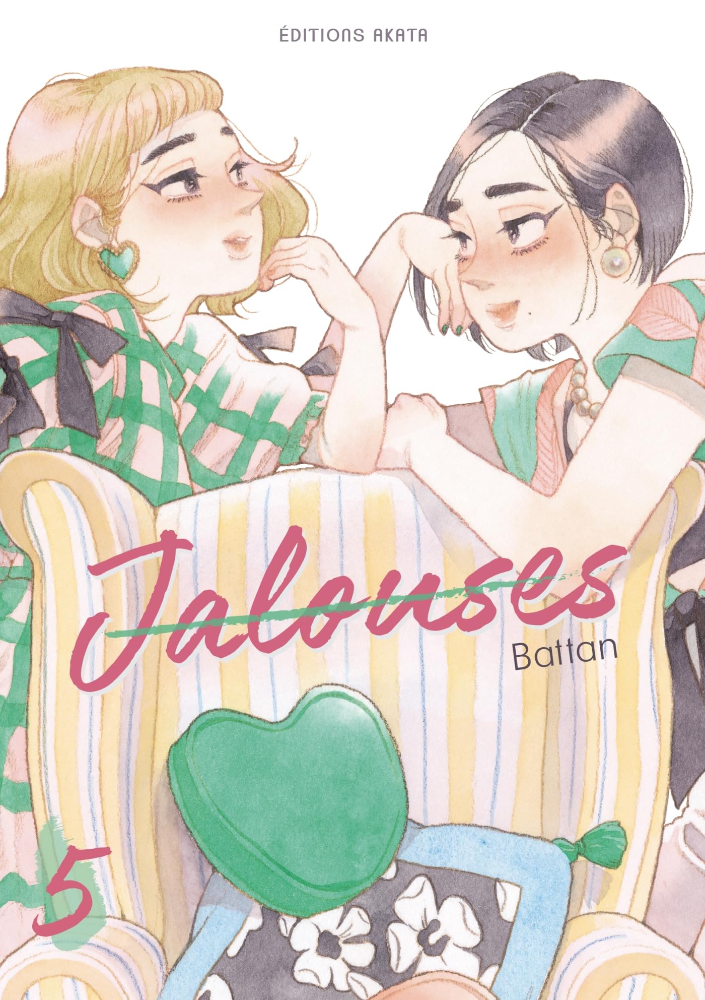 jaquette album Jalouses - Tome 5