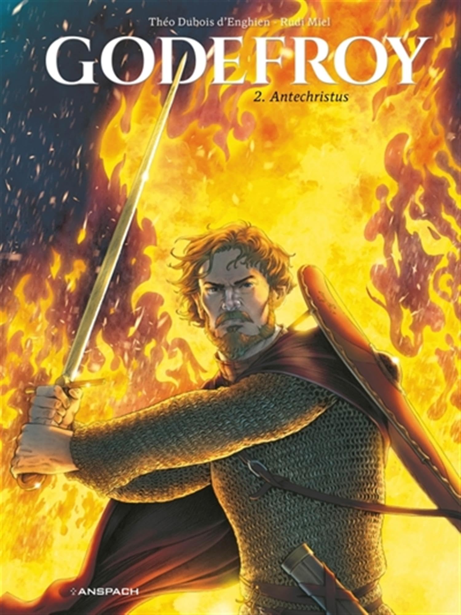 jaquette album Godefroy - Tome 2 - Antechristus