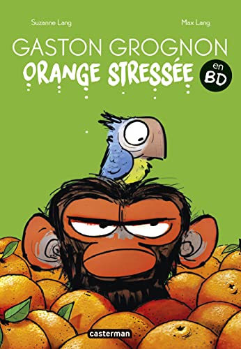 jaquette album Gaston Grognon En Bd - Orange Stressée