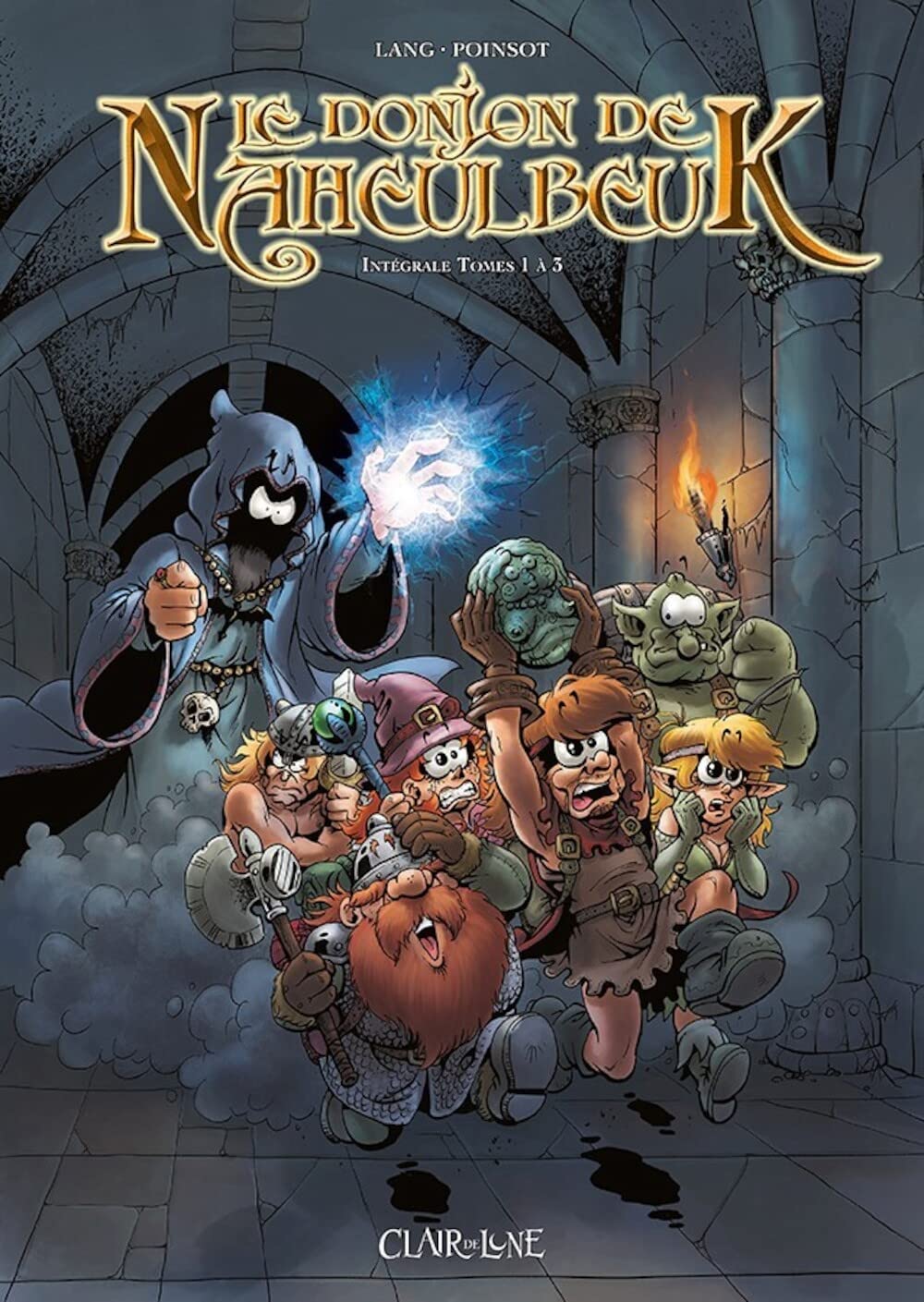 jaquette album Le Donjon de Naheulbeuk Intégrale 1 - Tome 1 à 3 (01)
