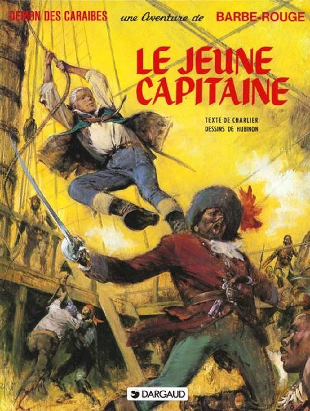 jaquette album Barbe-Rouge, tome 18 : Le Jeune Capitaine