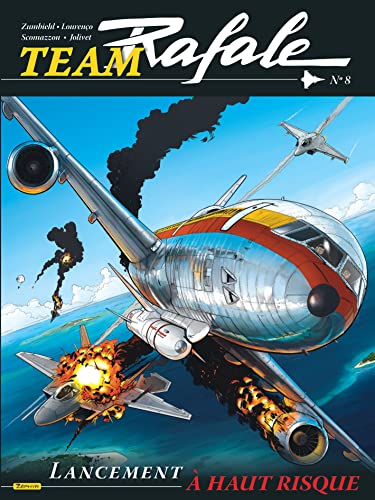jaquette album Team Rafale Tome 8 - Lancement À Haut Risque