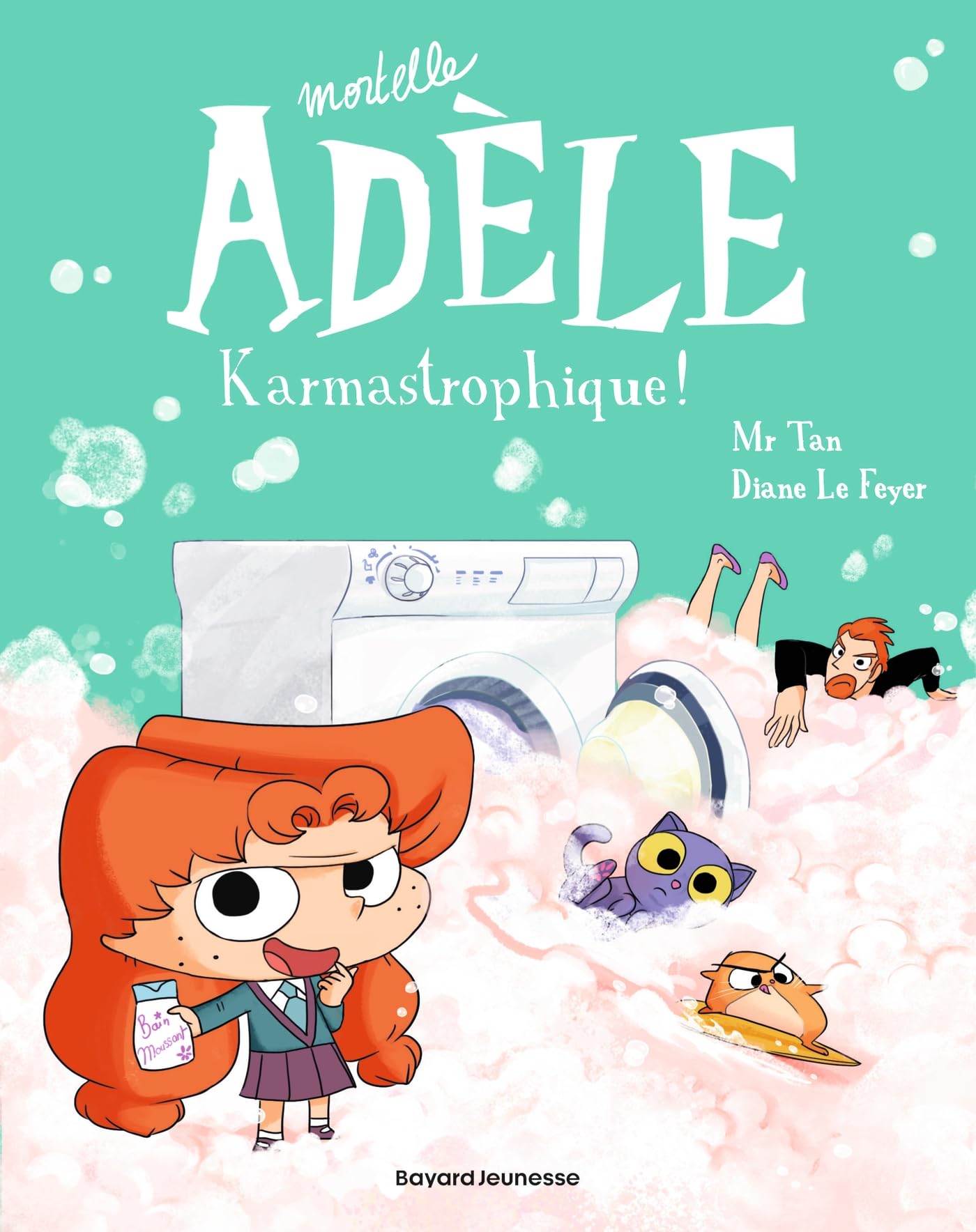 jaquette album BD Mortelle Adèle, Tome 17: Karmastrophique