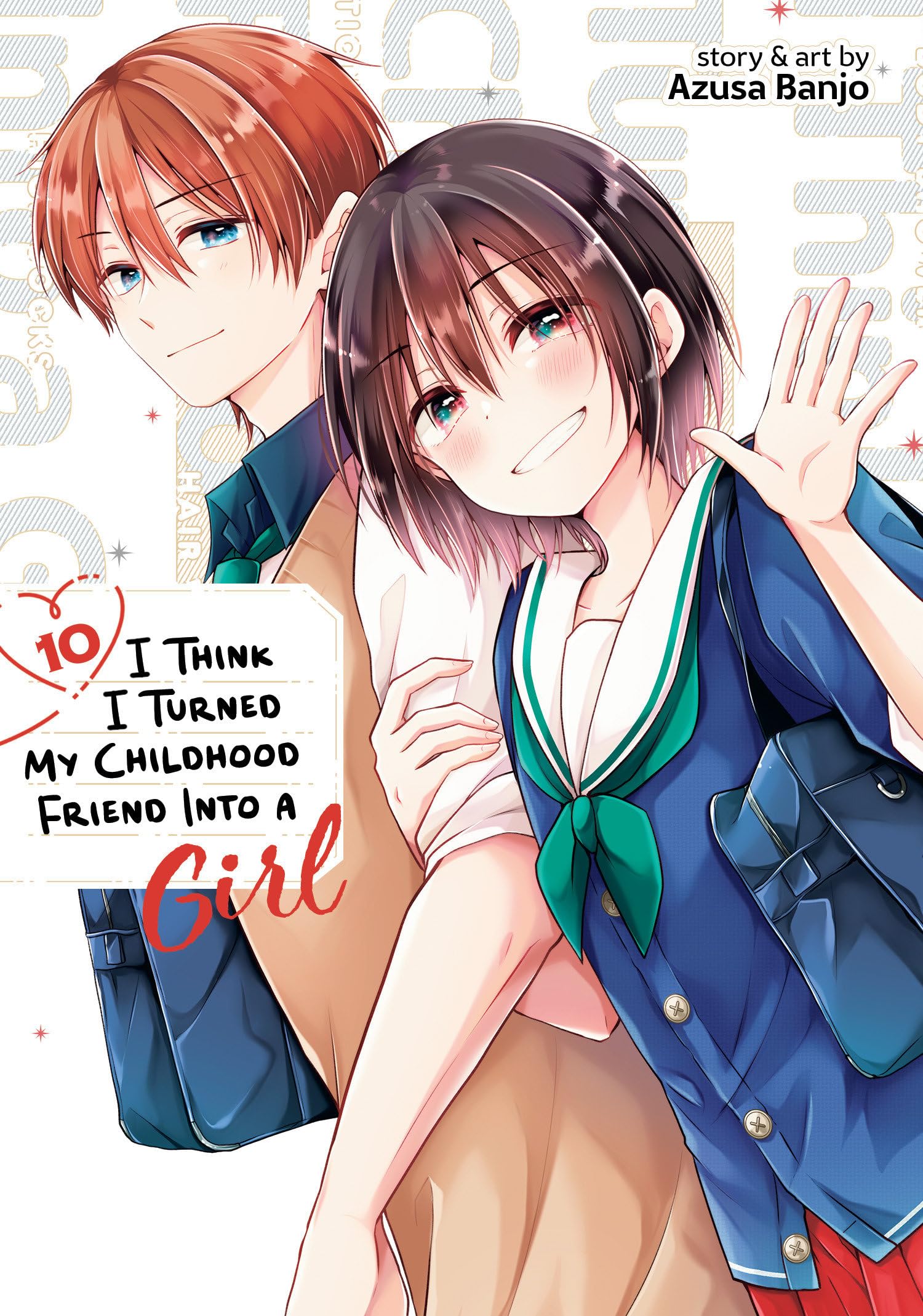 jaquette album I Think I Turned My Childhood Friend Into a Girl Vol. 10