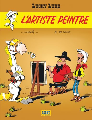 jaquette album Lucky Luke Tome 40 - L'artiste Peintre