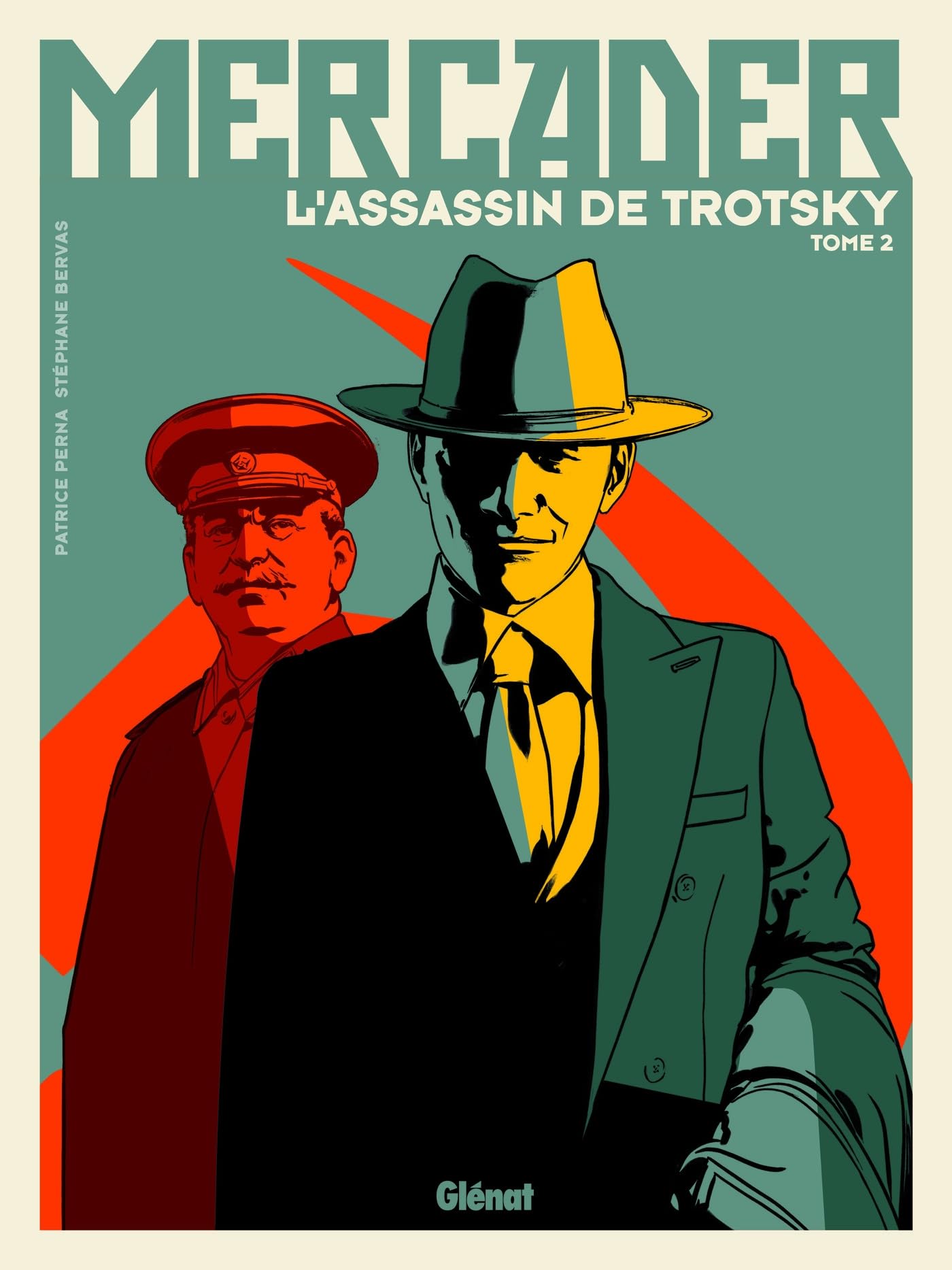 jaquette album Mercader, l'assassin de Trotsky - Tome 02