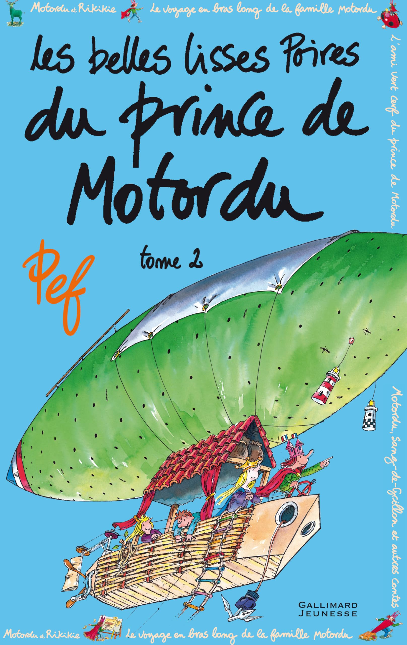 jaquette album LES BELLES LISSES POIRES DU PRINCE DE MOTORDU T2