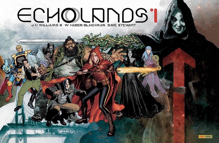 jaquette album Echolands Tome 1 - Le Calvaire De Hope