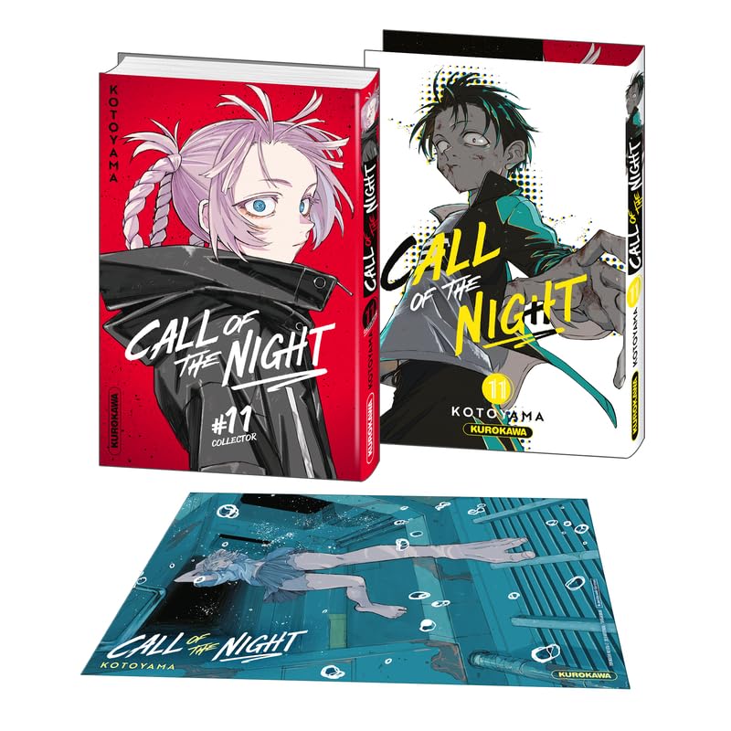 jaquette album Call of the Night - Edition Collector - Tome 11