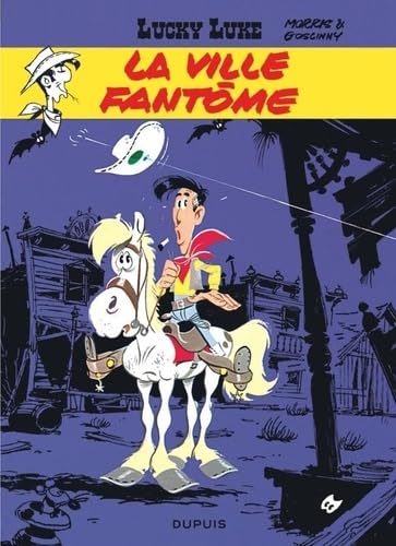 jaquette album Lucky Luke Tome 25 - La Ville Fantôme