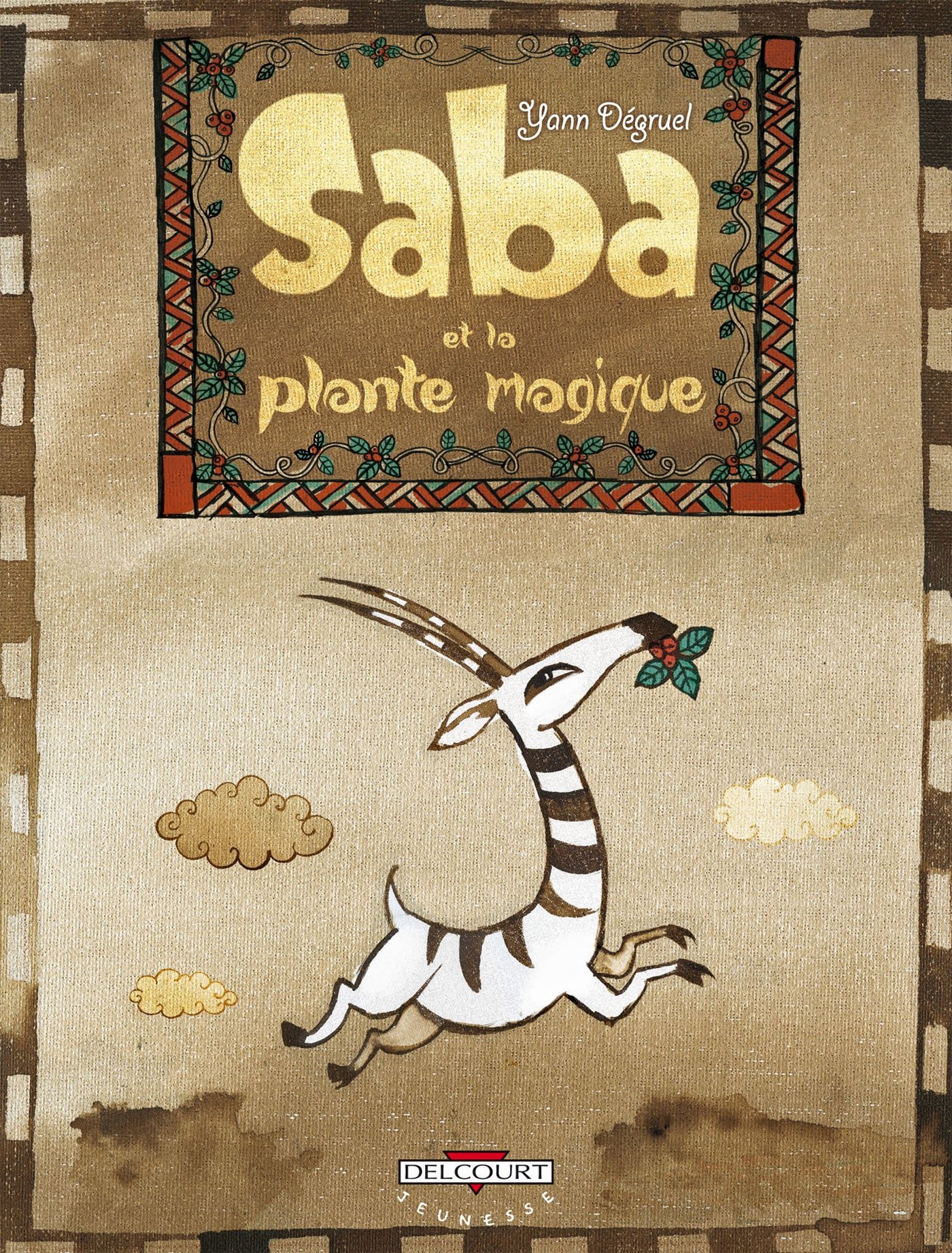 jaquette album Saba et la plante magique