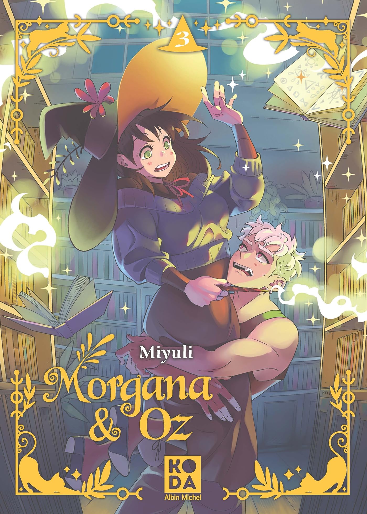 jaquette album Morgana & Oz - tome 3