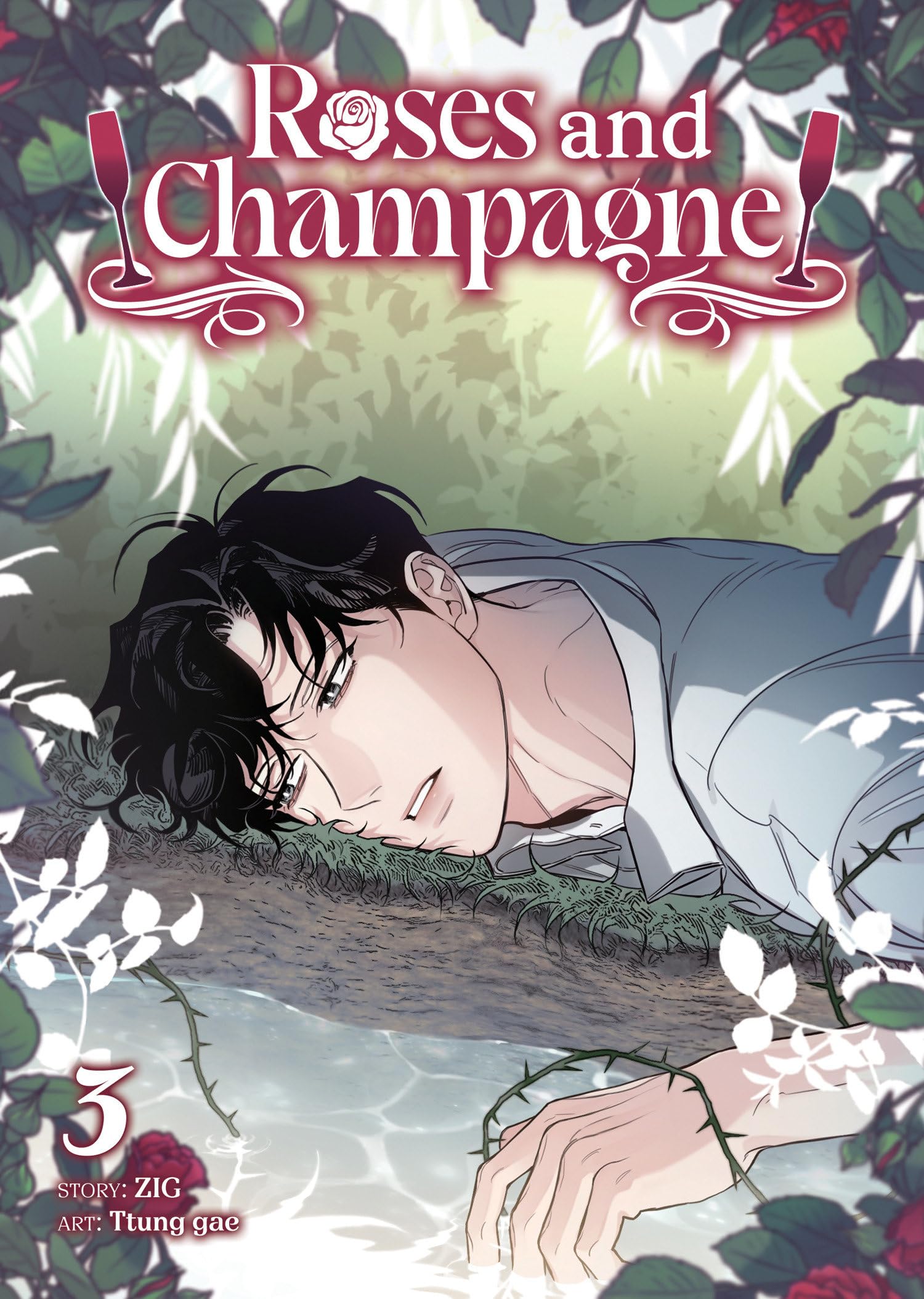 jaquette album Roses and Champagne (Comic) Vol. 3