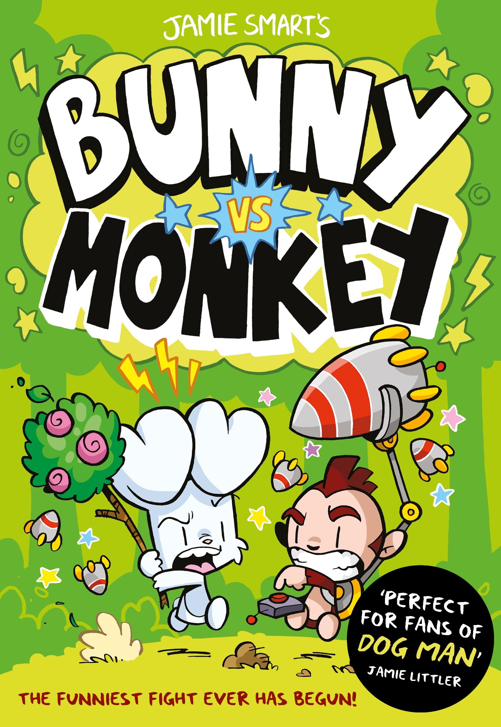 jaquette album Bunny vs Monkey (a Phoenix Comic Book, from the multi-million-selling creative genius Jamie Smart)