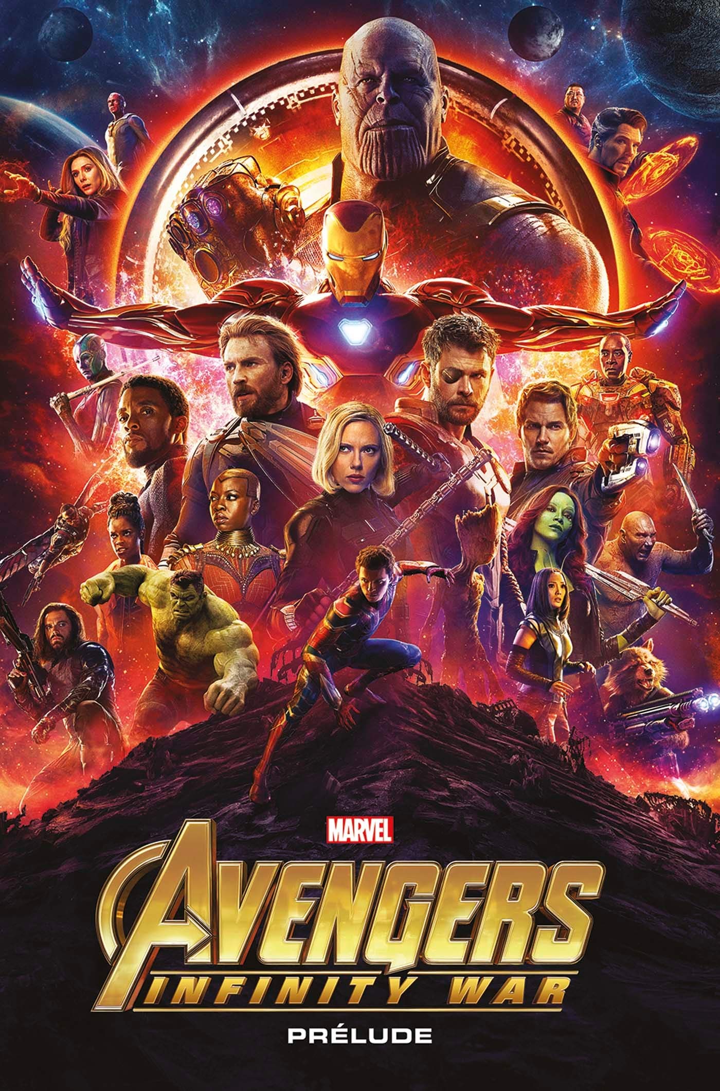 jaquette album Avengers Infinity War : Prélude