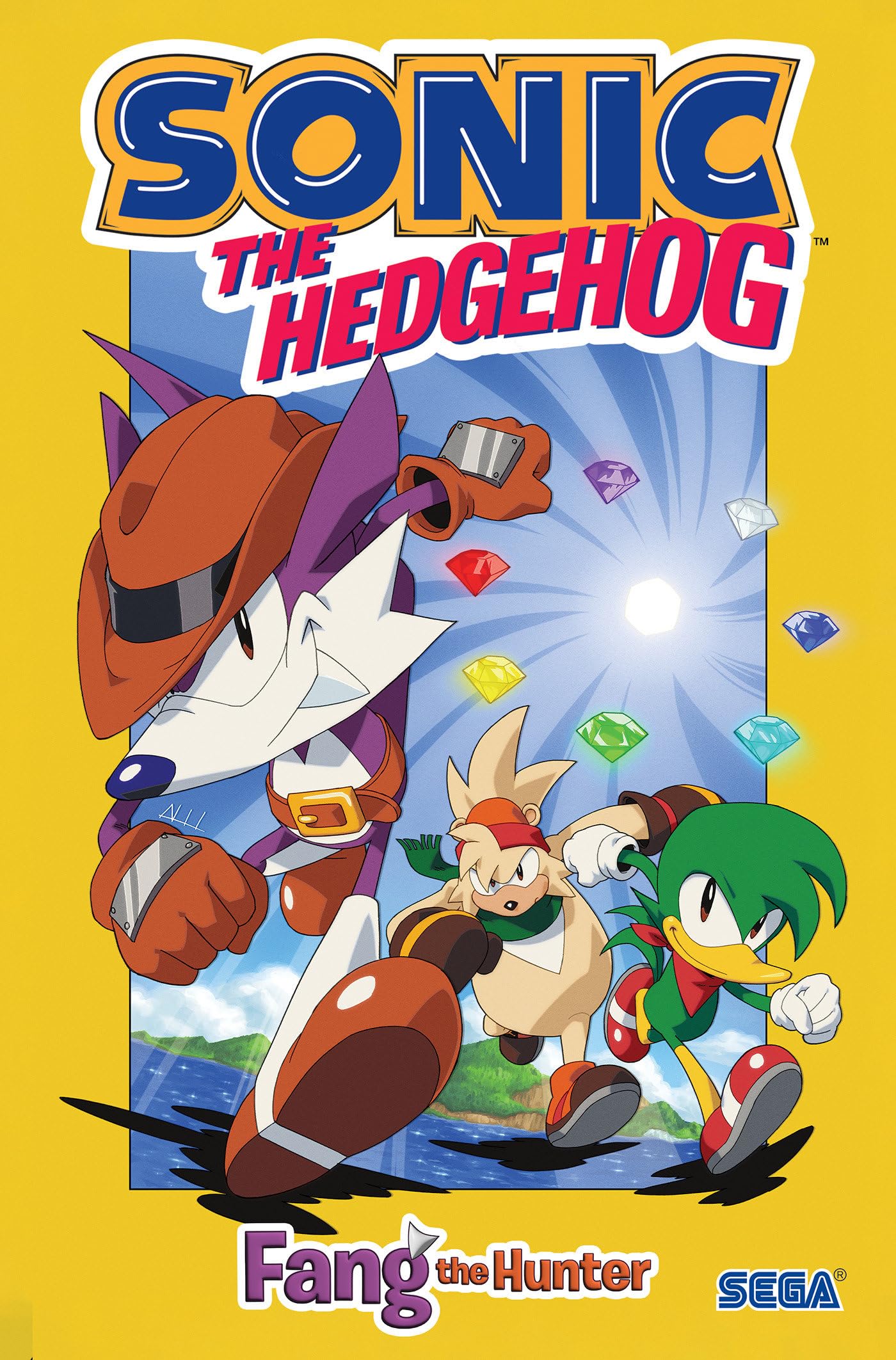 jaquette album Sonic the Hedgehog: Fang the Hunter