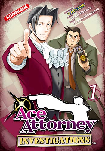 jaquette livre Ace Attorney - Investigations - Tome 1